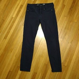 Seven 7 Navy Blue Skinny Jeans